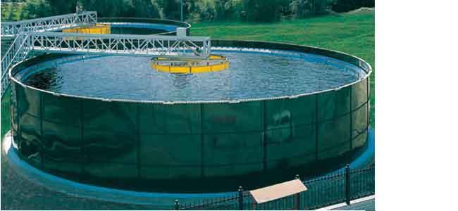 Tangki penyimpanan air pertanian untuk irigasi / tangki GFTS 100 000 galon enamel 0