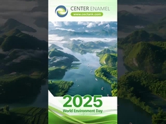 Center Enamel: Menggunakan air sebagai pena untuk menggambar bab baru ekologi