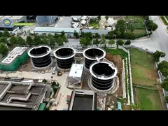 Tangki pencernaan anaerobik untuk produksi biogas