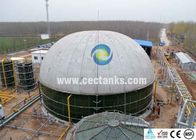 Tangki penyimpanan biogas yang disesuaikan dengan lapisan enamel pada pelat baja