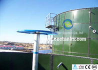Enamel kaca cat baja bolted baja tangki penyimpanan air, biogas septic tank