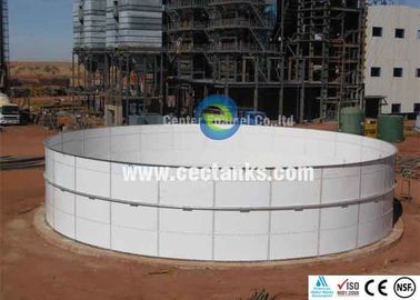 Tangki penyimpanan cair dengan baut enamel yang mudah dirakit 20 m3 hingga 18,000 m3 Kapasitas