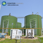 Center Enamel menyediakan tangki SBR Glass Fused to Steel untuk proyek pengolahan air limbah