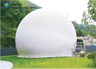 20m3 Double Membrane Gas Holder Untuk Proyek Biogas Plant Ketebalan Lapisan 0,40mm