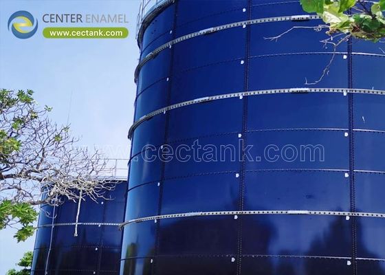 Center Enamel menyediakan Tangki Baja Botol untuk Pengolahan dan Penyimpanan Air Pertambangan