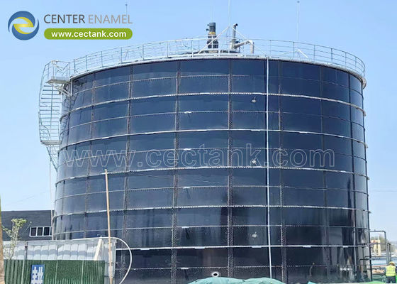 Silos penyimpanan biji-bijian bervolume besar dengan lapisan enamel: Solusi utama untuk penyimpanan pertanian