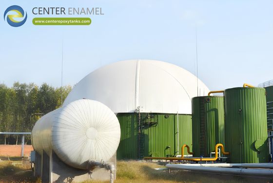 Penutup Membran Ganda yang Tahan Cuaca untuk Sistem Digester Anaerobik