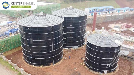 Tangki penyimpanan biogas & pencernaan anaerobik dalam pengolahan air limbah: Solusi kapasitas tinggi untuk produksi energi berkelanjutan