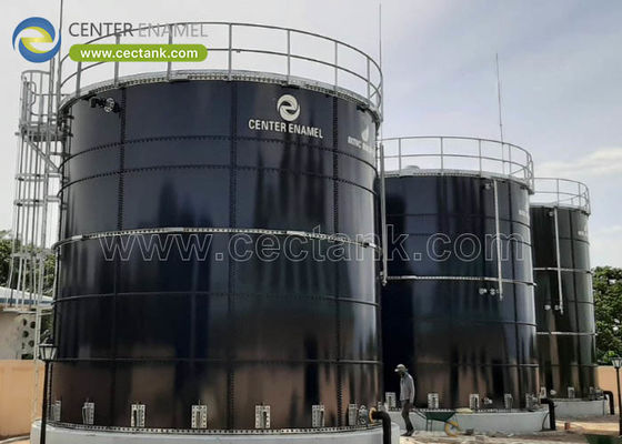 Tangki penyimpanan air berlapis kaca: Sesuai dengan Standar Desain AWWA D103-09