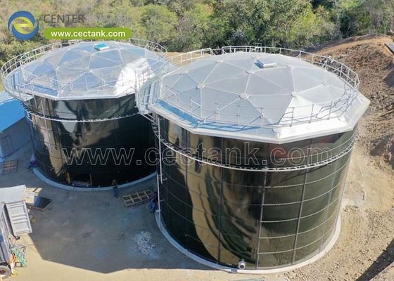 Tangki penyimpanan leaching dengan kapasitas anti korosi tinggi untuk proyek pengolahan leaching