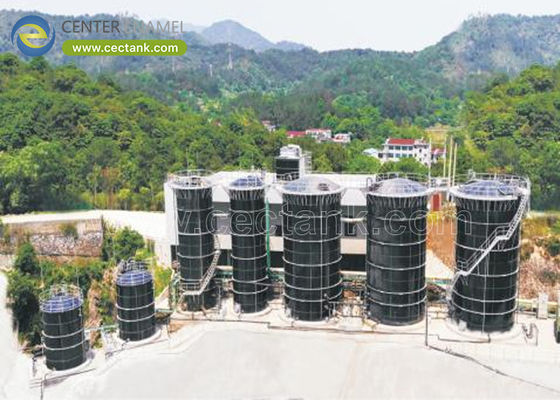 200,000 galon Bolted Steel Leachate Storage Tanks Diverifikasi dengan Standar AWWA: Solusi Ideal untuk Pengelolaan Leachate Landfill