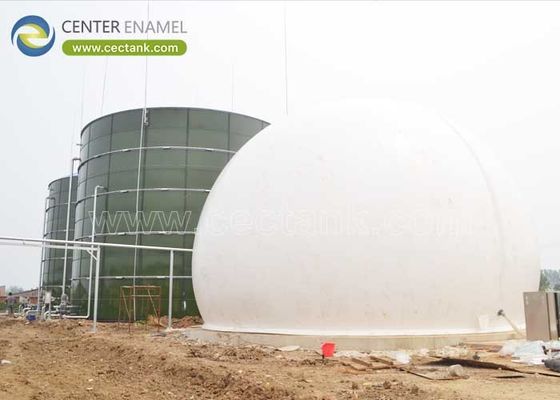 Tangki Digester Anaerobik Baja Berlapis Kaca dengan Center Enamel