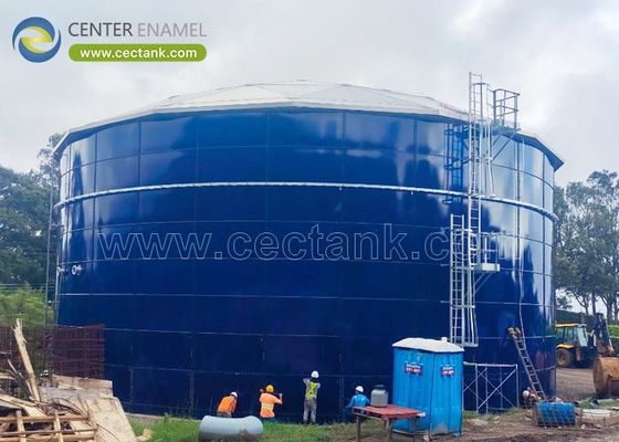 Tangki penyimpanan air hujan berlapis kaca baja yang disertifikasi dan disetujui oleh NSF/ANSI 61