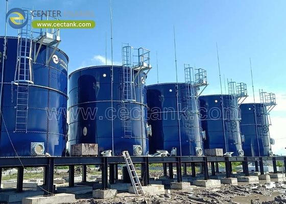 Tangki penyimpanan leaching GLS untuk tempat pembuangan sampah dan proyek pengolahan air limbah