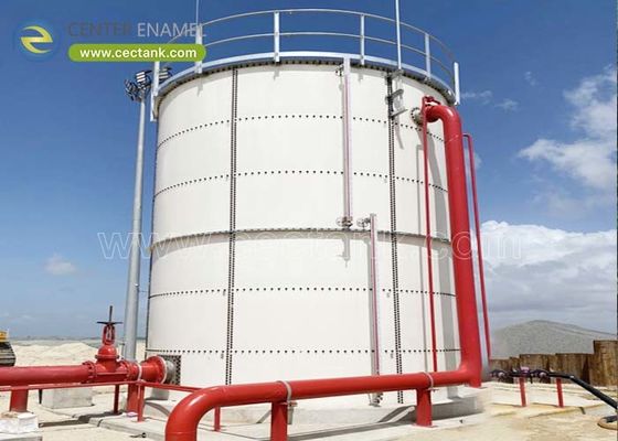 NFPA 22 Standar Kaca Lapisan Perlindungan Kebakaran Tangki Air Center Enamel Solusi Lanjutan untuk Keamanan Kebakaran