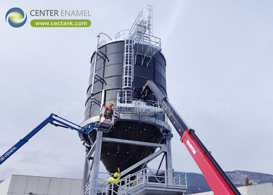 Solusi Silo Bulk Kering oleh Center Enamel: Penyimpanan Efisien dan Dapat Diandalkan untuk Bahan Bulk