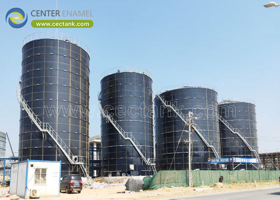 Center enamel berkualitas tinggi manufaktur GFS Leachate Tangki untuk sistem pengumpulan Leachate