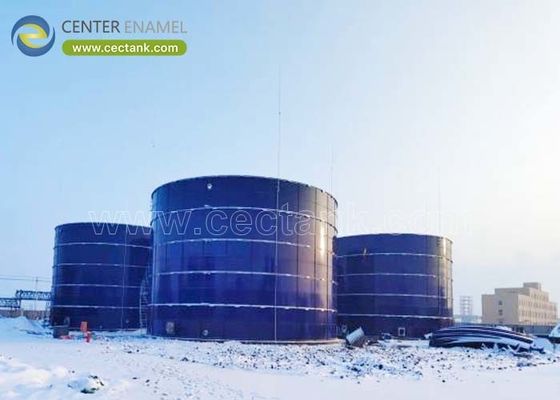 Tangki GFS Sertifikasi Center Enamel: Memastikan Pengolahan Limbah Berkelanjutan di Ghana
