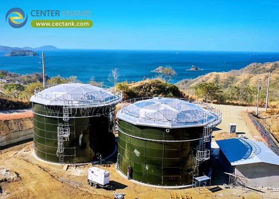 Produsen Tangki Baja Bolted China yang Terdepan Menyediakan Solusi Tangki Gudang untuk Pelanggan Global