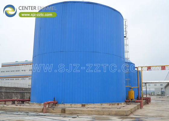 Center Enamel Memberikan Tangki Digester Anaerobik Untuk Proyek Biogas Eritrea