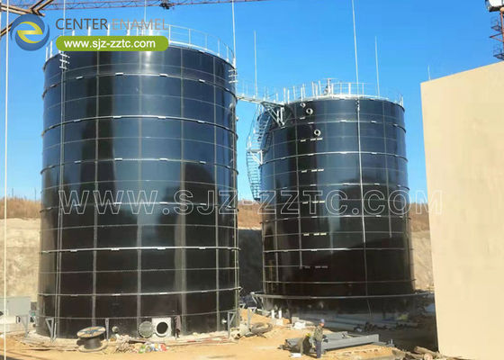 Center Enamel Memberikan Tangki Digester Anaerobik Untuk Proyek Biogas Ethiopia