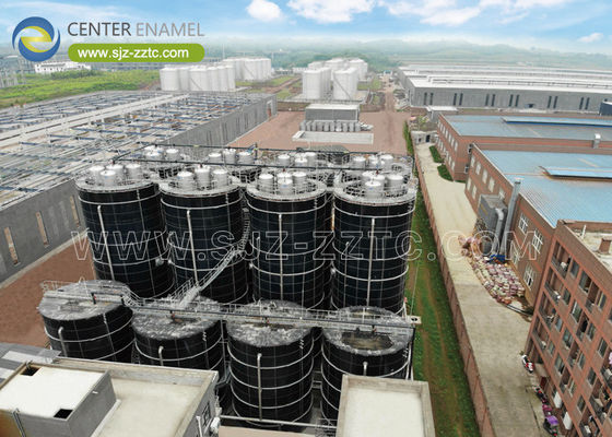 Center Enamel Memberikan Tangki Digester Anaerobik Untuk Proyek Biogas Liberia