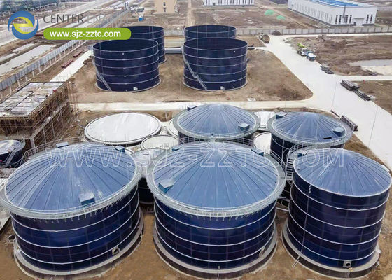 Center Enamel Memberikan Tangki Digester Anaerobik Untuk Proyek Biogas Mauritania