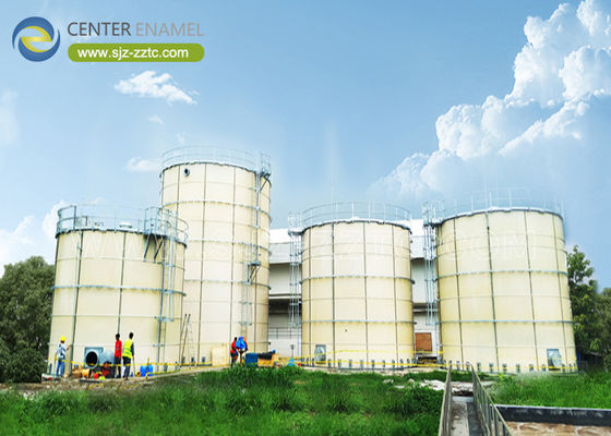 Center Enamel Memberikan Tangki Digester Anaerobik Untuk Proyek Biogas Mauritius