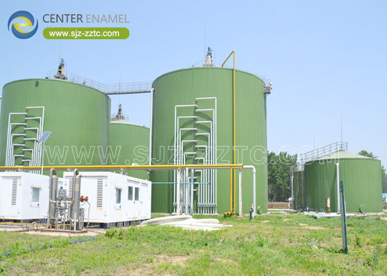 Center Enamel Memberikan Tangki Digester Anaerobik Untuk Proyek Biogas Mozambik