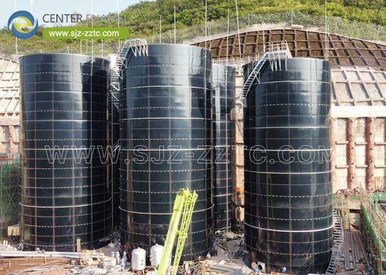 Center Enamel Memberikan Tangki Digester Anaerobik Untuk Proyek Biogas Tanzania