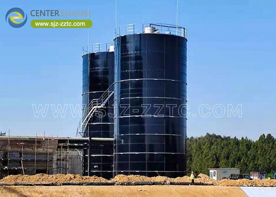 Center Enamel Memberikan Tangki Digester Anaerobik Untuk Proyek Biogas Togo