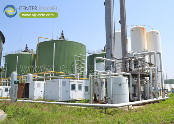 Center Enamel Memberikan Tangki Digester Anaerobik Untuk Proyek Pengolahan Air Limbah Afghanistan