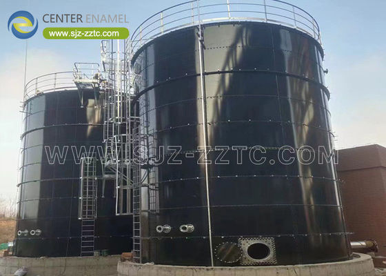 Center Enamel Memberikan Tangki Digester Anaerobik Untuk Proyek Pengolahan Air Limbah Brunei