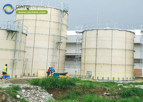 Center Enamel Menyediakan Tangki Baja Lapisan Epoxy Untuk Proyek Air Minum Bahrain