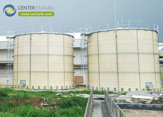 Center Enamel Menyediakan Tangki Baja Lapisan Epoxy Untuk Proyek Air Minum India