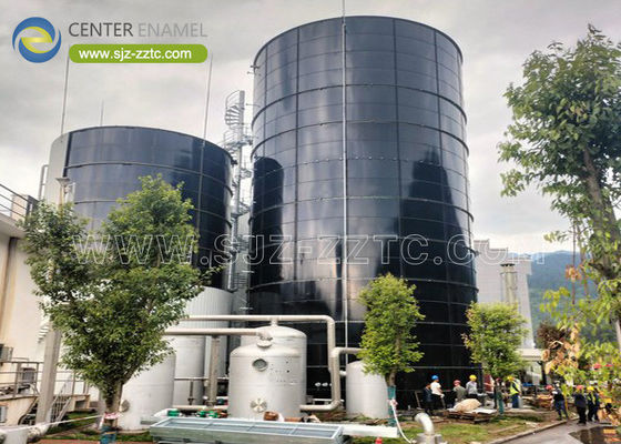 Center Enamel Memberikan Tangki Digester Anaerobik Untuk Proyek Pengolahan Air Limbah Kuwait