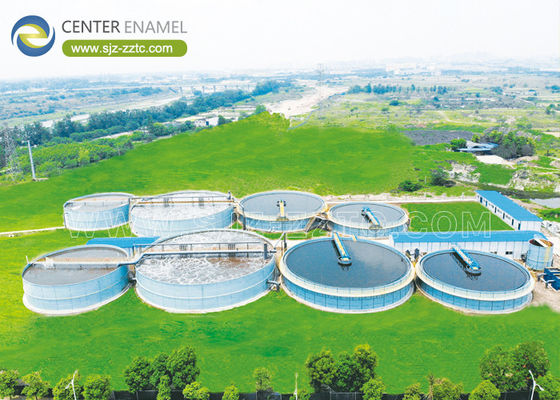 Center Enamel Memberikan Tangki Digester Anaerobik Untuk Proyek Pengolahan Air Limbah Bolivia