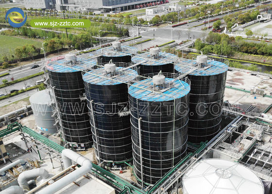 Center Enamel Memberikan Tangki Digester Anaerobik Untuk Proyek Pengolahan Air Limbah Norwegia