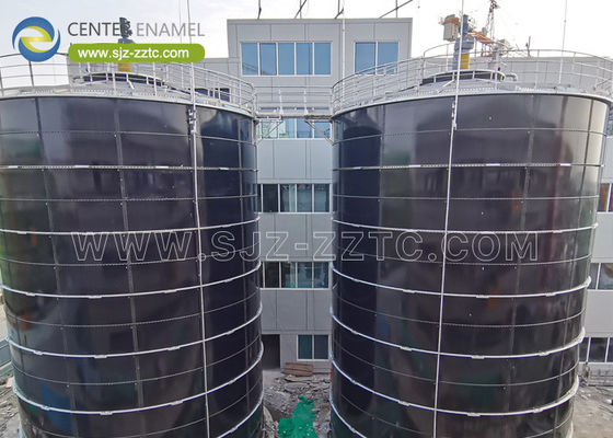 Center Enamel Memberikan Tangki Digester Anaerobik Untuk Proyek Pengolahan Air Limbah Gabon