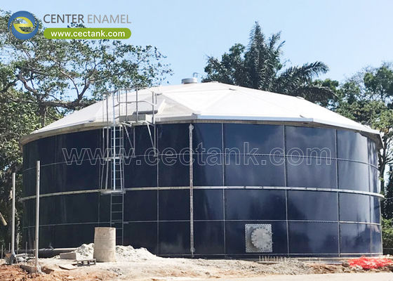 Center Enamel Bisa Menyediakan Atap Dome Aluminium untuk Tangki Penyimpanan Minyak Brut Kamboja
