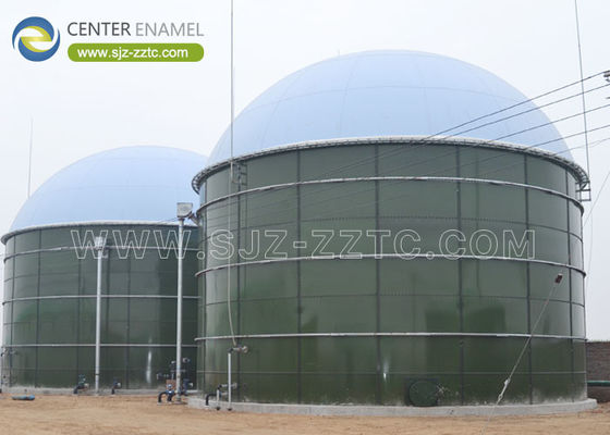 Center Enamel Memberikan Tangki Digester Anaerobik Untuk Proyek Pengolahan Air Limbah Tanzania