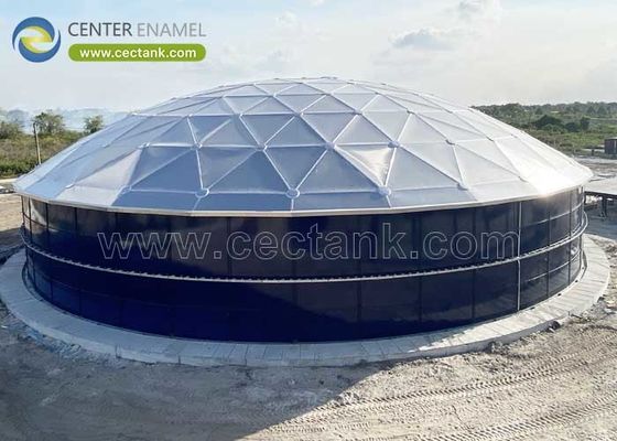 Center Enamel dapat menyediakan atap kubah aluminium untuk tangki penyimpanan minyak mentah Republik Ceko