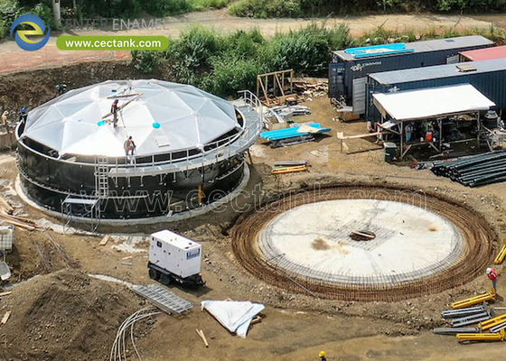 Meningkatkan Keamanan dan Ketahanan: Atap Dome Aluminium Center Enamel untuk Tangki Penyimpanan Minyak mentah Kanada