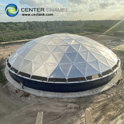 Center Enamel Dapat Menyediakan Atap Dome Aluminium untuk Tangki Penyimpanan Minyak mentah Seychelles