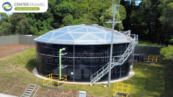 Struktur yang Mendukung Sendiri Atap Terapung Eksternal Untuk Tangki Penyimpanan Minyak & Gas Guyana