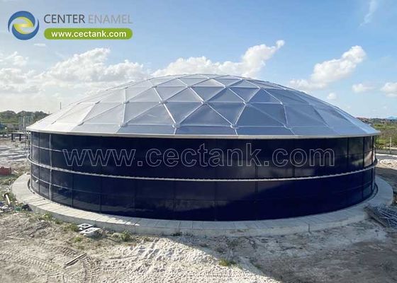 Center enamel dapat menyediakan atap mengambang eksternal untuk minyak Peru & Gas Storage Tanks