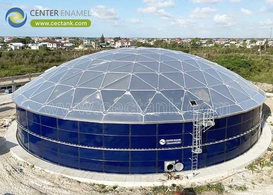 Center enamel dapat menyediakan atap terapung eksternal untuk Estonia minyak & gas Tangki penyimpanan