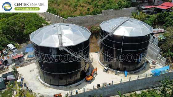 Center enamel dapat menyediakan atap terapung eksternal untuk tank penyimpanan minyak & gas Perancis