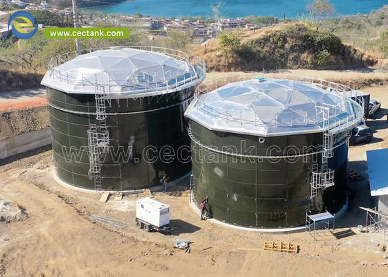 Center enamel dapat menyediakan atap mengambang eksternal untuk minyak Aljazair & Gas Storage Tanks