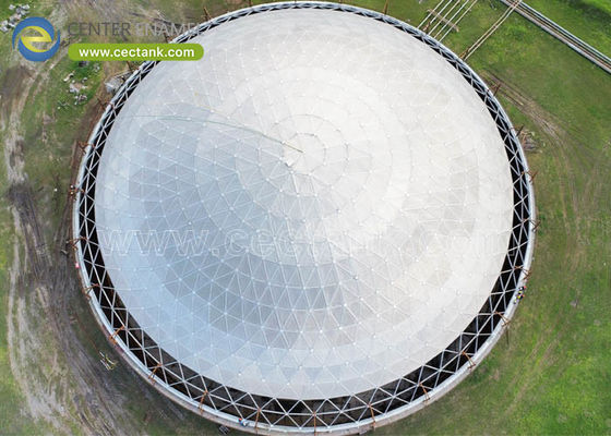 Center enamel dapat menyediakan atap mengambang eksternal untuk Chad Oil & Gas Storage Tanks